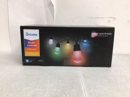 Govee Lynx Dream Set of 2 48ft RGBIC Smart Outdoor String Lights - Lot 37