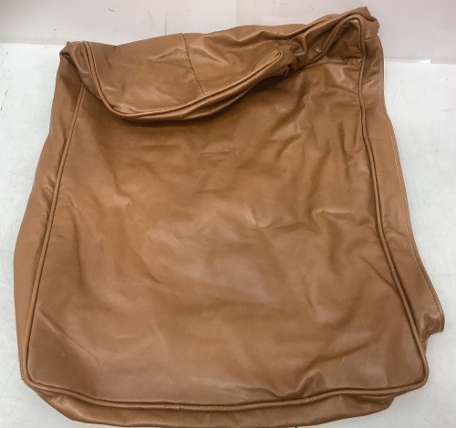 Leather Cushion Covers, Set of 4, E-Comm Return - Lot 50