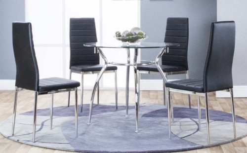 Cramco Trading Co Delphi Chairs ONLY, Set of 4, Appears New - Lot 62