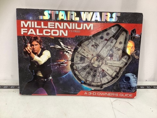 Star Wars Millenium Falcon 3-D Book, E-Comm Return - Lot 82