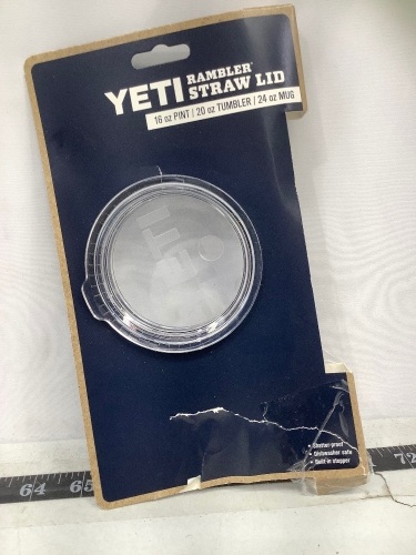 Yeti Replacement Lid & Straw, E-Comm Return - Lot 113