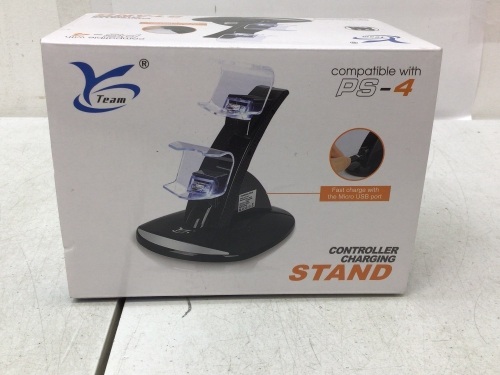 PS4 Controller Charging Stand, Untested, Appears New - Lot 161