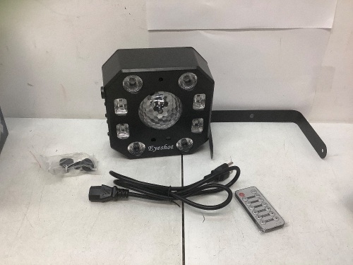 Disco Light, 5 -in -1 Stage  Light w/ Remote, Tested & Worked, New - Lot 192