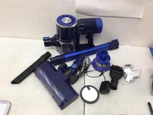 Pretty Care Stick Vacuum, Broken Latch on Basket, Works, E-Comm Return - Lot 198