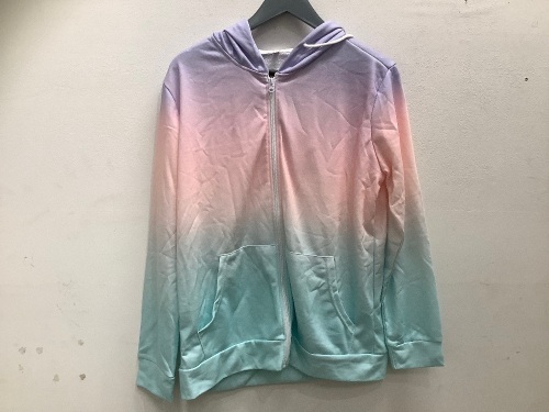 Ladies Zip Up Hoodie, L, New - Lot 209