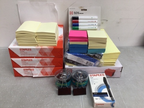 Box of Misc Office Supplies, E-Comm Return - Lot 228
