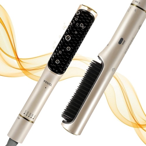 Hair Straightener Brush, Powers Up, Appears New - Lot 230