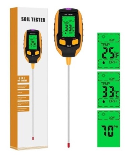 Soil Tester, Powers Up, Appears New - Lot 266