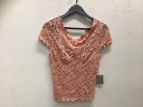 Womens Lace Shirt, L, Appears New - Lot 290