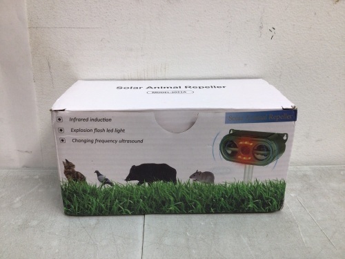 Solar Animal Repeller, Untested, E-Comm Return - Lot 312