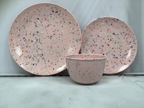 Zak! 12pc Melamine Dinnerware Set, Appears New - Lot 325
