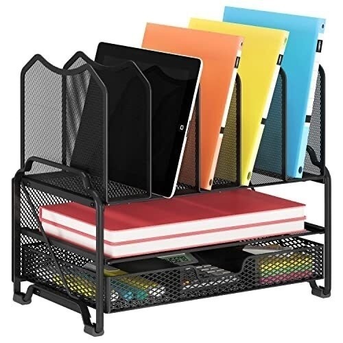 Simple Trending Mesh Desk Organizer, Appears New - Lot 344