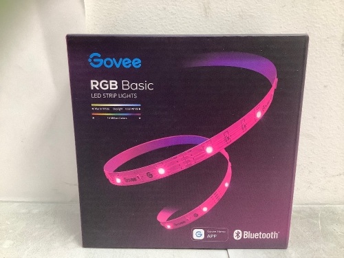Govee Strip Lights, Works, Appears New - Lot 492