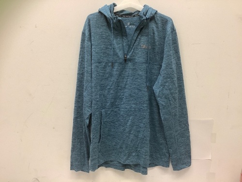 World Wide Sportsman, Long Sleeve, Hooded Pullover, Teal, Large - Lot 501