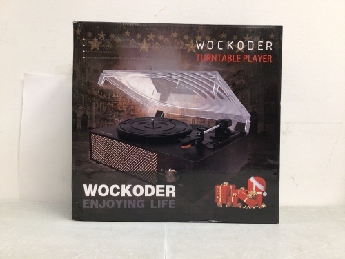 Turntable Player, Powers Up, New - Lot 511