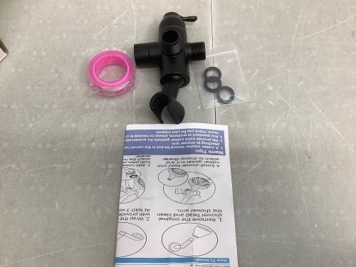 Shower Diverter Adjust Holder, Appears New - Lot 524