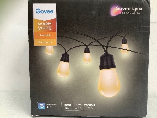 Govee LED String Lights, Works, Appears New - Lot 563