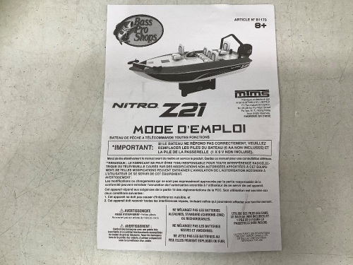 Remote Control Boat - Lot 473