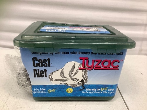 5' Cast Net 3/8" Mesh - Damaged Packaging - Lot 397