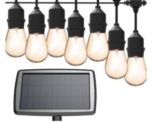 Solar String Lights, May Vary From Stock Photo, Untested, Appears New - Lot 274