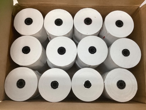 Lot of 24 Thermal Paper, 3 1/8" x 305' - Lot 322