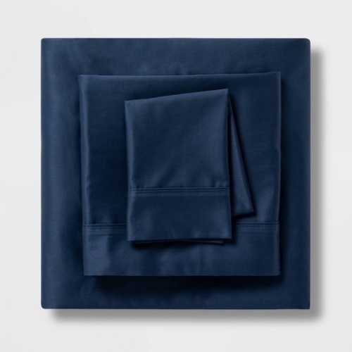 400 Thread Count Solid Performance Sheet Set - Threshold - Lot 4636