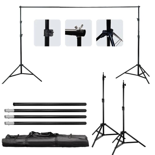 10Ft Adjustable Background Stand Backdrop Support System - Lot 4721