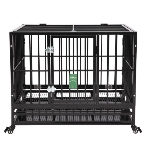 HOBBYZOO 36" Heavy Duty Dog Cage Crate Kennel - Lot 4727