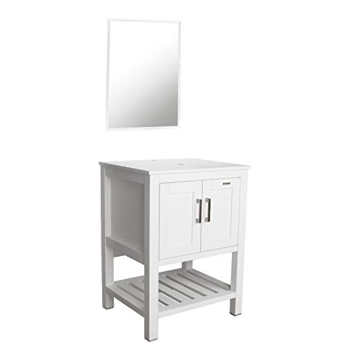 24” White Bathroom Vanity Cabinet - Lot 4732