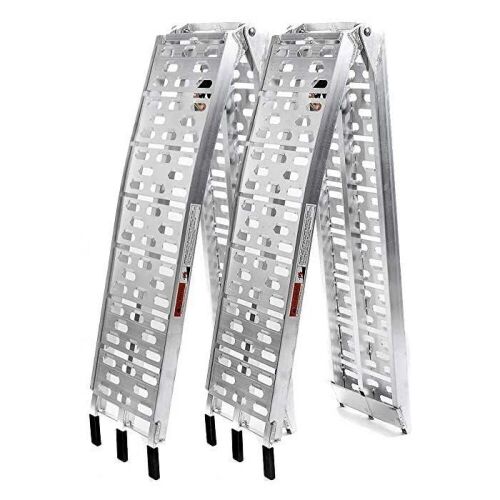 Set of (2) Aluminum Loading Ramps - 1500lb Capacity - Lot 185