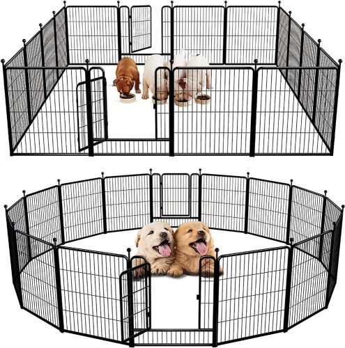 32" Dog Fence - Black - Lot 251