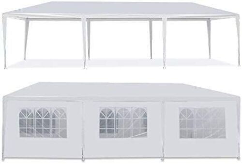 10'x30' Outdoor Canopy Tent - White - Lot 274
