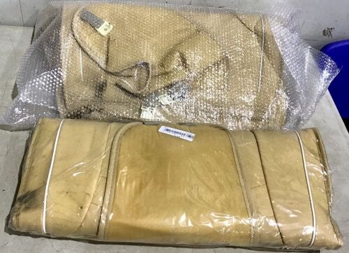 Set of (2) PU Leather Car Seat Covers - SUV Universal Fit - Lot 663