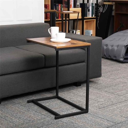 C Shape End Table - Lot 736