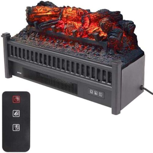 Artificial Fireplace Heater with Remote - Lot 887