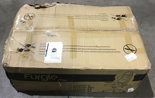 Furgle Computer Chair - Unknown Model - Lot 1193