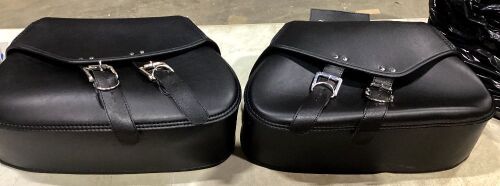 Lot of (2) Motorcyle Saddlebags - Lot 207