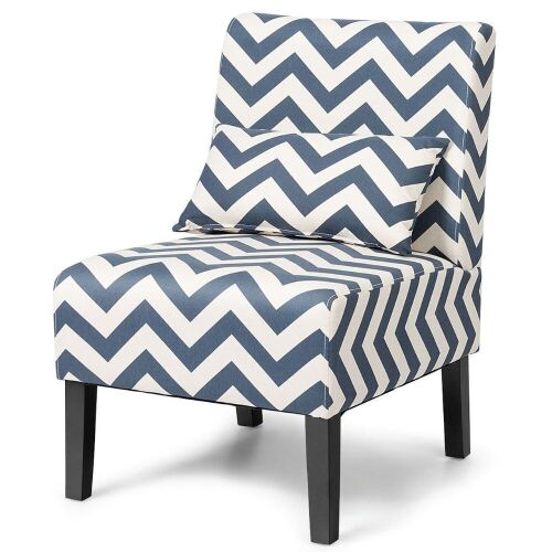 Armless Single Sofa with Lumbar Pillow - Lot 165