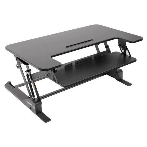 Wide Standing Desk Converter with Gas Spring - Lot 387