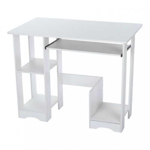 Minimalist Office Desk - White - Lot 658