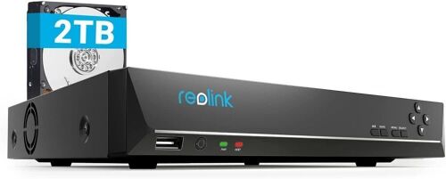Reolink 2TB RLN8-410 4K 8Ch Network Video Recorder for Home Security Camera System - Lot 565