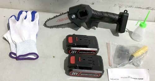 C100 Electric Chainsaw - Lot 452