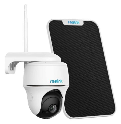 Lot of (2) Reolink Argus PT Security Cameras with Solar Panels - Lot 904