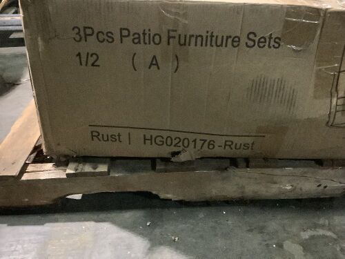 Patio Furniture - Damaged - Lot 1069