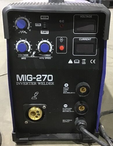 MIG-270 Inverter Welder - Untested - Lot 400