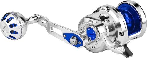 GOMEXUS Slow Jigging Saltwater Reel 7.1:1 Lever Drag Left Hand 60lbs Conventional Reel  - Lot 583