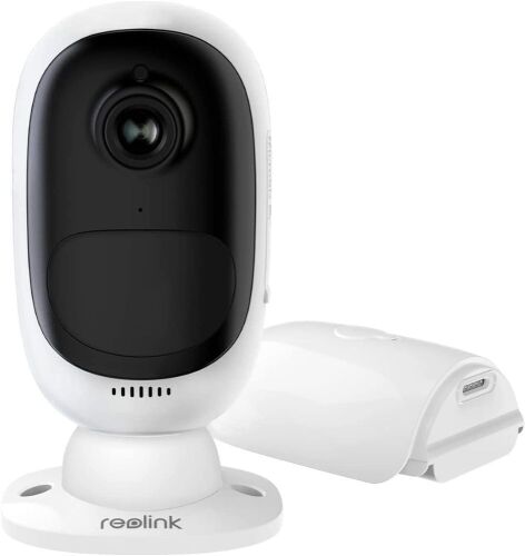 Lot of (2) Reolink Argus 2 Wireless Recharable Battery Powered Outdoor Security Camera, 1080P Starlight Night Vision, Support Cloud Service/SD Slot - Lot 601