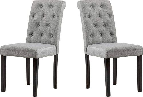 Set of (2) Habit Solid Wood Dining Chairs - Lot 427