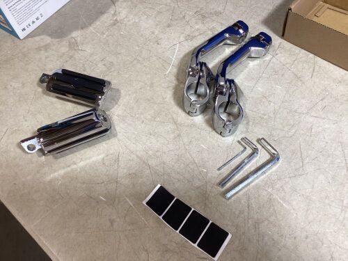Motorcycle Peg Foot Rests - Lot 611