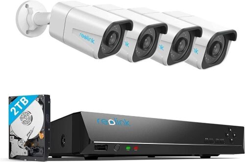 REOLINK 4K Security Camera System &  4K 8Ch Network Video Recorder - Lot 26